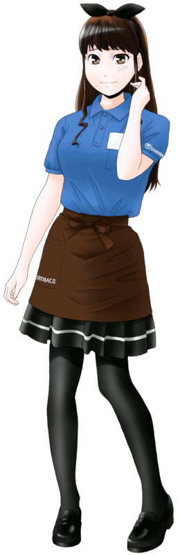 SHIROBACOの制服のイラスト
