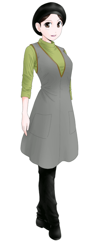 YATSUDOKIの制服のイラスト